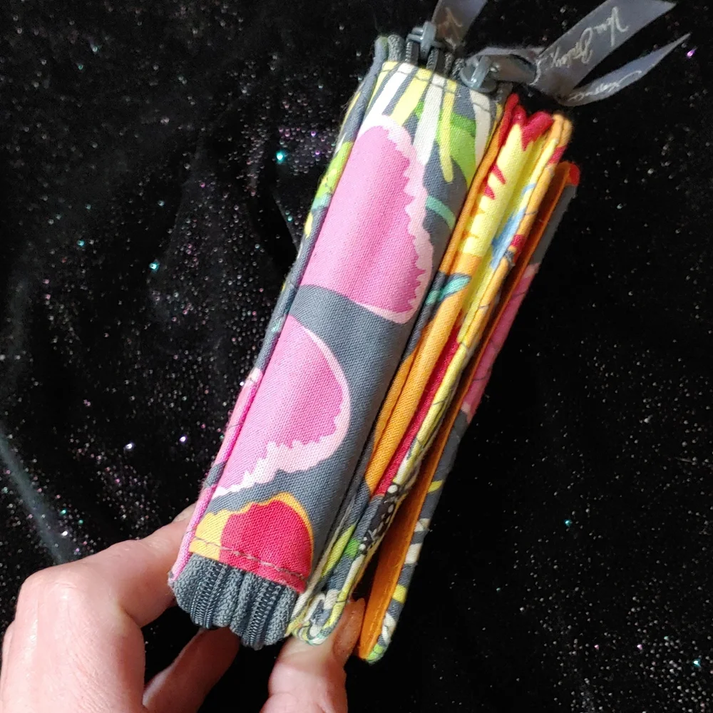 Vera Bradley Jazzy Blooms Wallet - Picture 8 of 16